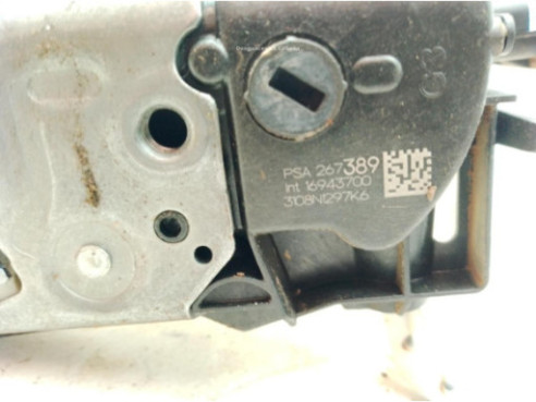 16943700 CERRADURA PUERTA LAT DEL IZQ OPEL CROSSLAND X (P17)|Desguaces La Cabaña