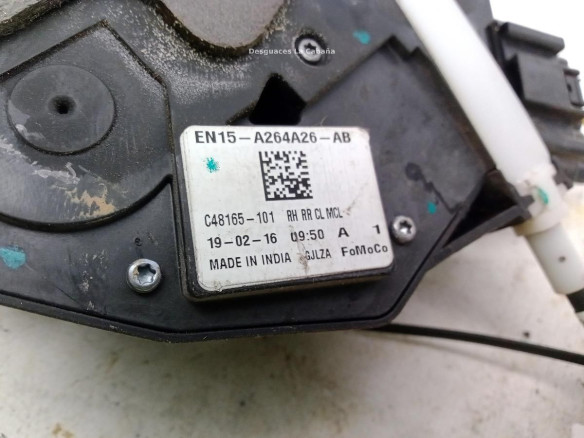 EN15A264A26AB CERRADURA PUERTA LAT TRA DER FORD ECOSPORT|Desguaces La Cabaña
