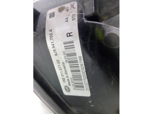 6J9941702A NIEBLA DEL DER SEAT LEON (5F1)|Desguaces La Cabaña