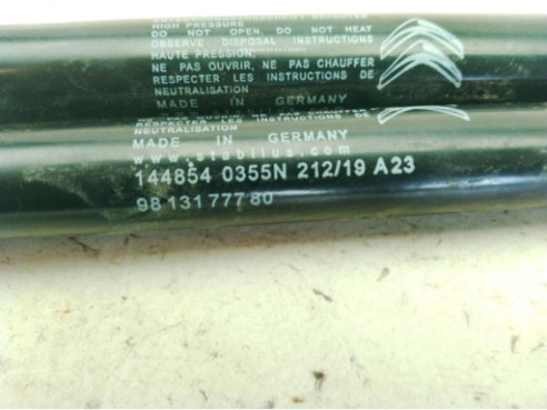 9813177780 AMORTIGUADOR PORTON / TAPA MALETA CITROEN C3 III (SX)|Desguaces La Cabaña