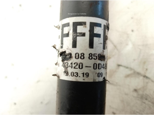 434200D480 PALIER DEL IZQ TOYOTA YARIS (_P13_)|Desguaces La Cabaña