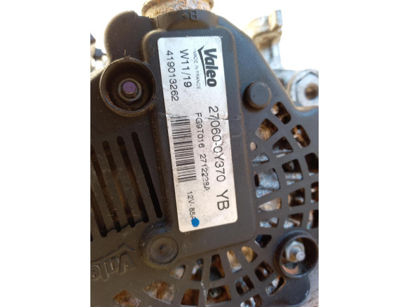 270600Y370 ALTERNADOR TOYOTA YARIS (_P13_)|Desguaces La Cabaña