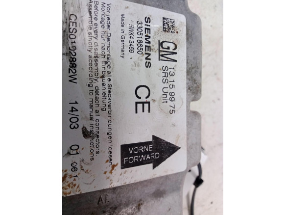 13159975 CENTRALITA AIRBAG OPEL VECTRA C (Z02)|Desguaces La Cabaña