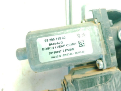 9829511880 ELEVALUNAS PUERTA LAT DEL IZQ CITROEN C3 III (SX)|Desguaces La Cabaña