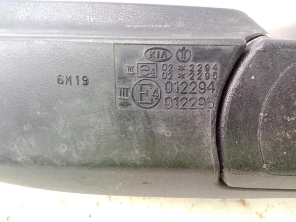 BA6CL ESPEJO IZQ KIA RIO II (JB)|Desguaces La Cabaña