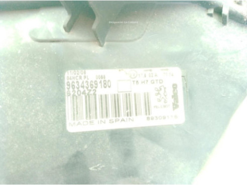 9634369180 FARO DERECHO PEUGEOT 307 SW (3H)|Desguaces La Cabaña