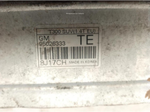 95026333 INTERCOOLER OPEL MOKKA / MOKKA X (J13)|Desguaces La Cabaña