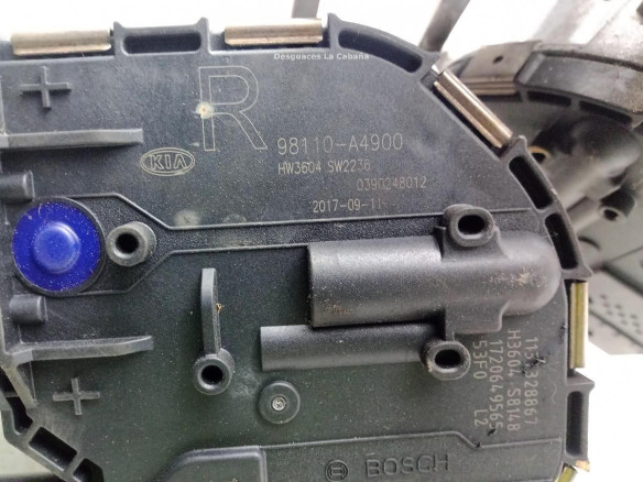 R-98110A4900, L-98110A4000 MOTOR LIMPIAPARABRISAS DEL KIA CARENS IV|Desguaces La Cabaña