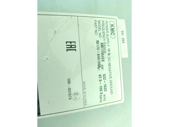 96170A46100 MODULO RADIO KIA CARENS IV|Desguaces La Cabaña