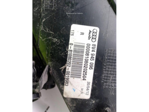 8V4945096 PILOTO TRA DER EXT AUDI A3 Sportback (8VA, 8VF)|Desguaces La Cabaña