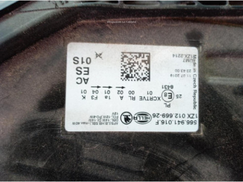 566941016F FARO DERECHO SKODA KODIAQ (NS7)|Desguaces La Cabaña
