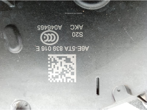 5TA839016E CERRADURA PUERTA LAT TRA DER SKODA KODIAQ (NS7)|Desguaces La Cabaña