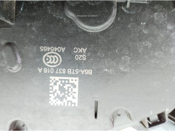 5TB837016A CERRADURA PUERTA LAT DEL DER SKODA KODIAQ (NS7)|Desguaces La Cabaña