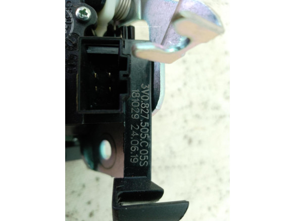 3V0827505C CERRADURA PORTON / TAPA MALETA SKODA KODIAQ (NS7)|Desguaces La Cabaña