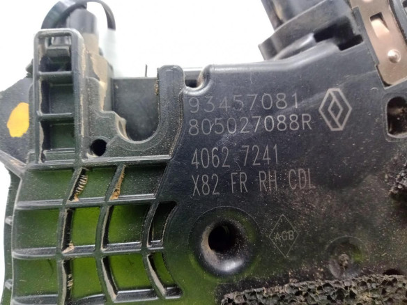 93457081 CERRADURA PUERTA LAT DEL DER NISSAN NV300 Furgón (X82)|Desguaces La Cabaña