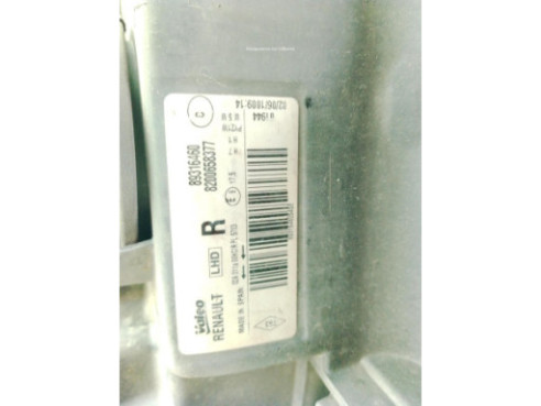 89316460 FARO DERECHO RENAULT MODUS / GRAND MODUS (F/JP0_)|Desguaces La Cabaña