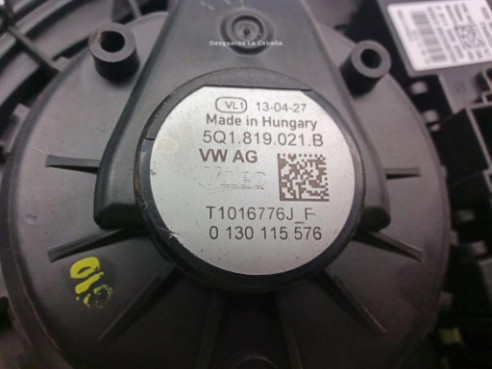 5Q0907521D MOTOR CALEFACCION AUDI A3 Sportback (8VA, 8VF)|Desguaces La Cabaña