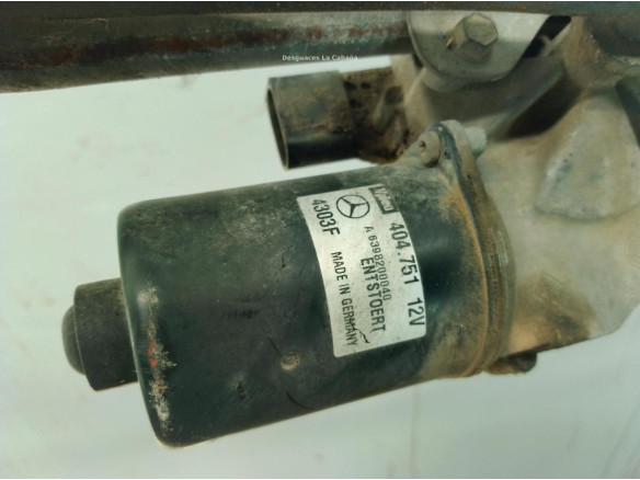 A6398200040 MOTOR LIMPIAPARABRISAS DEL MERCEDES BENZ VITO / MIXTO Furgón (W639)|Desguaces La Cabaña