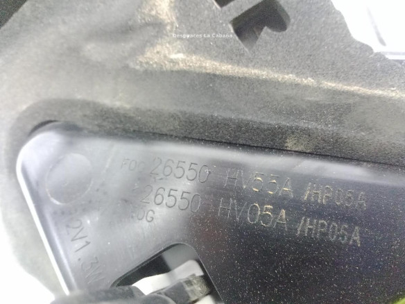 26550HV55A PILOTO TRA DER INT NISSAN QASHQAI II Todo terreno, cerrada (J11, J11_)|Desguaces La Cabaña