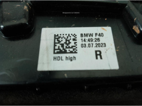 63215A55FB6  PILOTO TRA DER INT BMW 1 (F40)|Desguaces La Cabaña