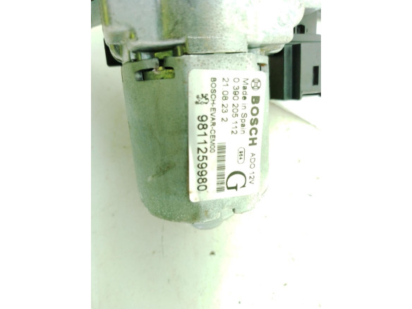 9811259980 MOTOR LIMPIAPARABRISAS TRA PEUGEOT 3008 SUV (M_)|Desguaces La Cabaña