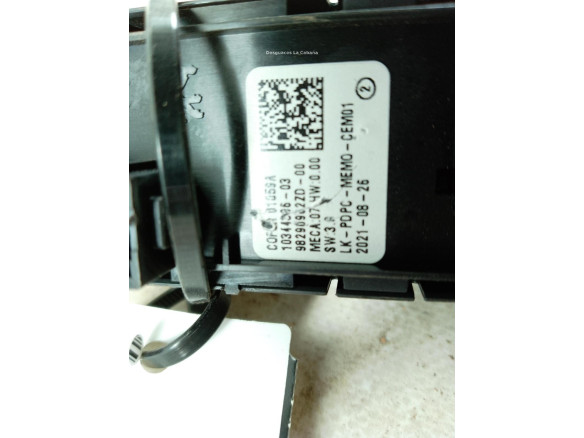 98423399ZD  MANDO ELEVALUNAS PUERTA LAT DEL IZQ PEUGEOT 3008 SUV (M_)|Desguaces La Cabaña