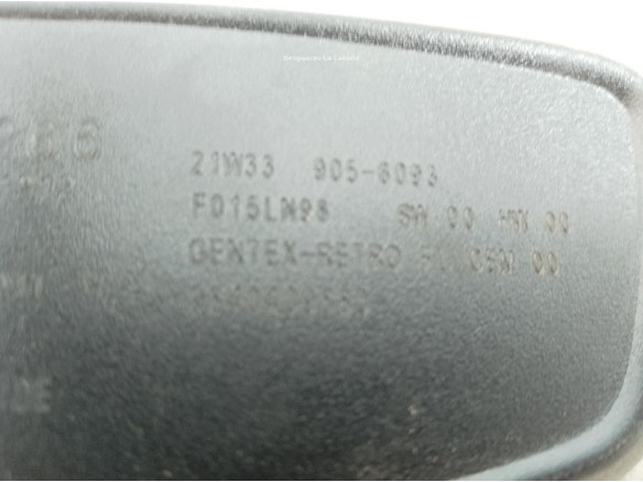 21W339056093 ESPEJO INTERIOR PEUGEOT 3008 SUV (M_)|Desguaces La Cabaña