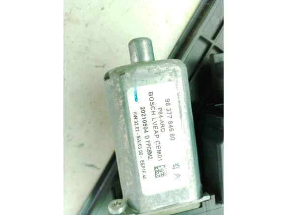 9833784680 ELEVALUNAS PUERTA LAT TRA DER PEUGEOT 3008 SUV (M_)|Desguaces La Cabaña