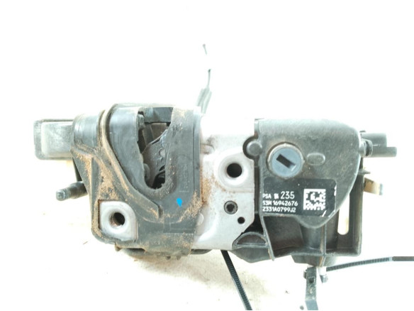 9810423580  CERRADURA PUERTA LAT DEL IZQ PEUGEOT 3008 SUV (M_)|Desguaces La Cabaña