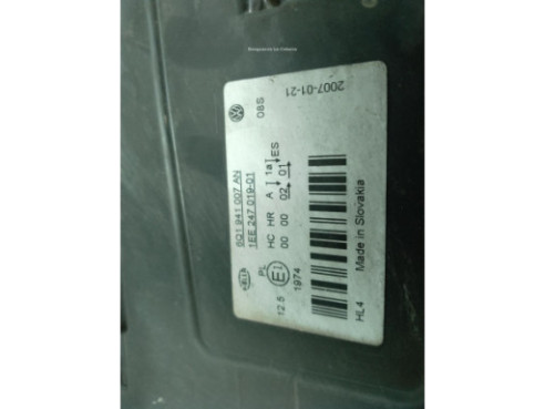 6Q1941007AN FARO IZQUIERDO VW POLO (9N_)|Desguaces La Cabaña