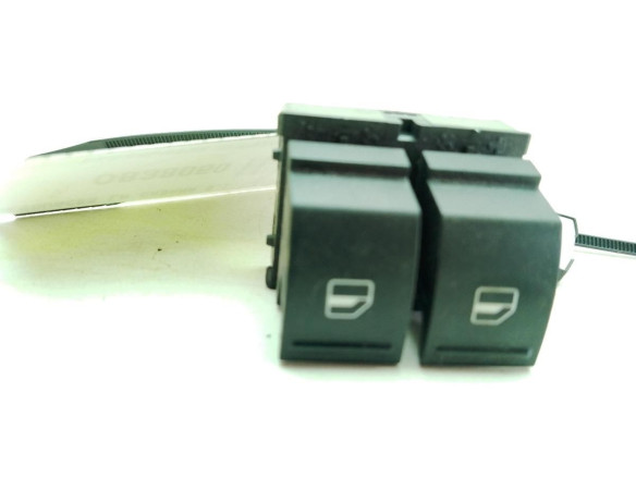 1K3959857B MANDO ELEVALUNAS PUERTA LAT DEL IZQ SEAT IBIZA IV (6J5, 6P1)|Desguaces La Cabaña