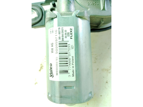 5G0955711C MOTOR LIMPIAPARABRISAS TRA VW POLO (AW1, BZ1)|Desguaces La Cabaña