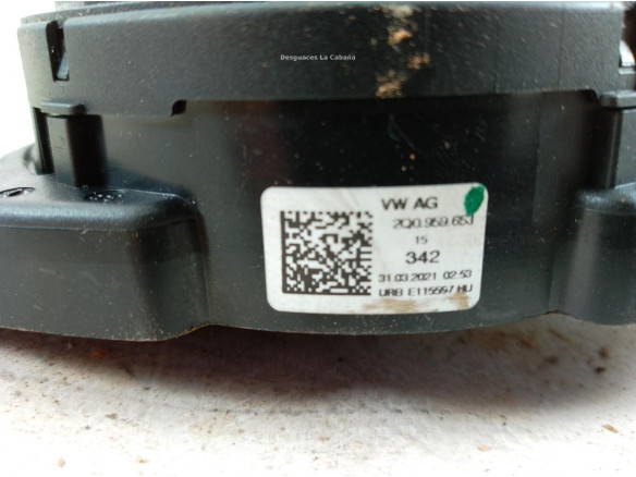 2Q0959653 CARRETE AIRBAG VW POLO (AW1, BZ1)|Desguaces La Cabaña