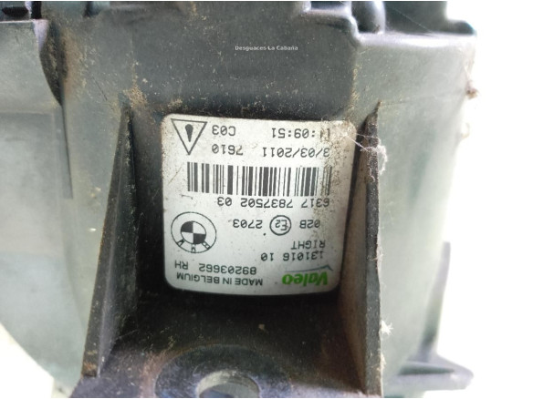 6317783750203 NIEBLA DEL DER BMW 1 (E81)|Desguaces La Cabaña