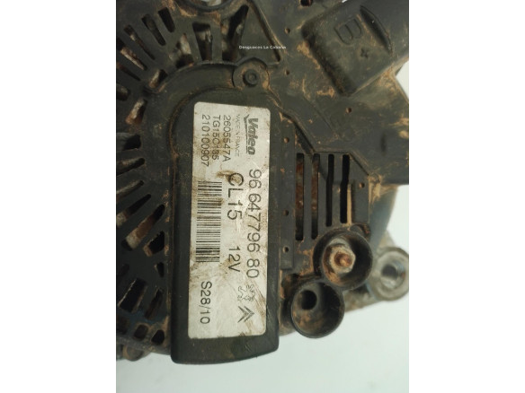 9664779680 ALTERNADOR CITROEN DS3|Desguaces La Cabaña