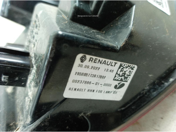 265808773R  PILOTO TRA DER INF RENAULT AUSTRAL|Desguaces La Cabaña