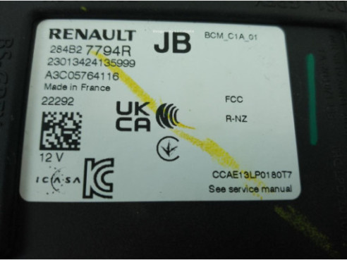 284B27794R MODULO ELECTRONICO 4 RENAULT AUSTRAL|Desguaces La Cabaña