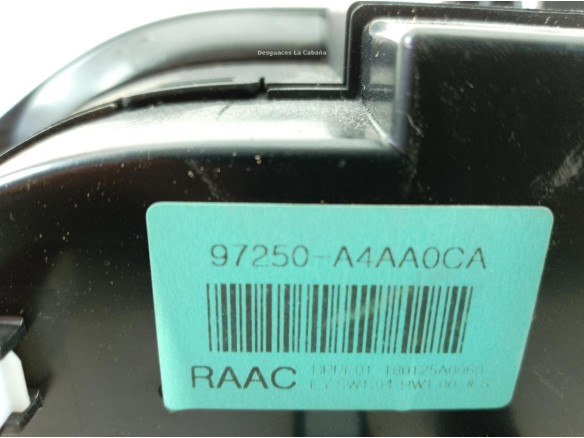 97250A4AA0CA MANDO CLIMA KIA CARENS IV|Desguaces La Cabaña