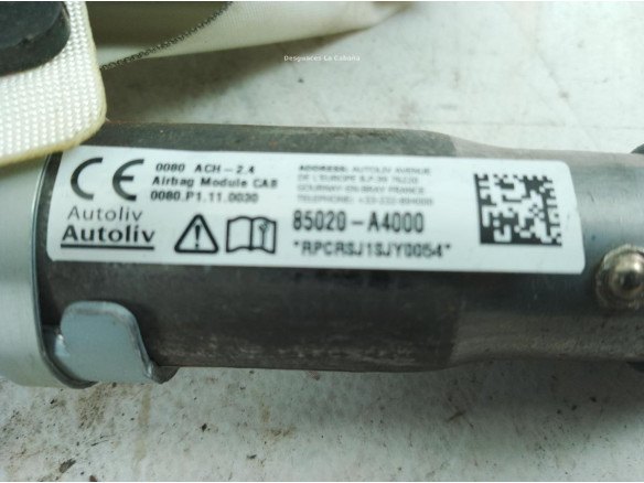 85020A4000  AIRBAG CORTINA DER KIA CARENS IV|Desguaces La Cabaña