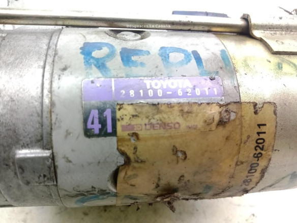 28100-62011, ARRANQUE TOYOTA CELICA Coupé (_T18_)|Desguaces La Cabaña