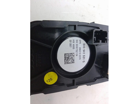 8V0941531Q CONMUTADOR LUCES AUDI A3 Sportback (8VA, 8VF)|Desguaces La Cabaña