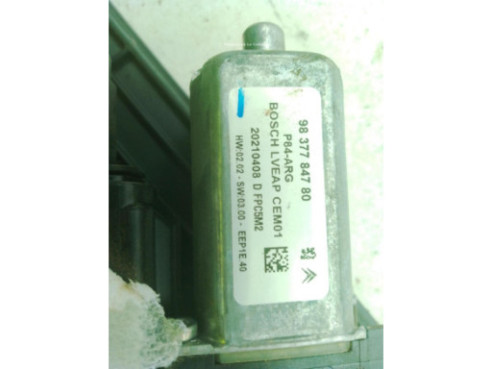 9837784780 ELEVALUNAS PUERTA LAT TRA IZQ PEUGEOT 3008 SUV (M_)|Desguaces La Cabaña