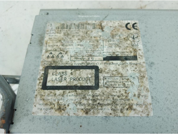 PANTALLA MULTIMEDIA TOYOTA AURIS (_E18_)|Desguaces La Cabaña