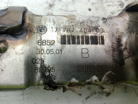 778740403 ENFRIADOR EGR BMW 5 (E39)|Desguaces La Cabaña