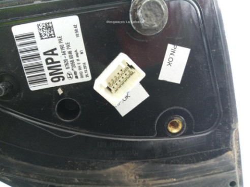 ESPEJO DER HYUNDAI i30 (GD)|Desguaces La Cabaña