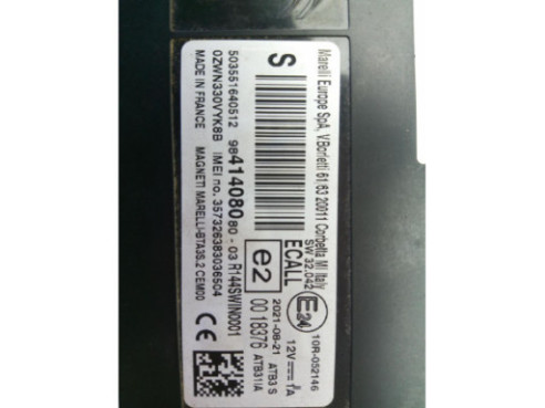 9841408080 MODULO ELECTRONICO 7 PEUGEOT 3008 SUV (M_)|Desguaces La Cabaña