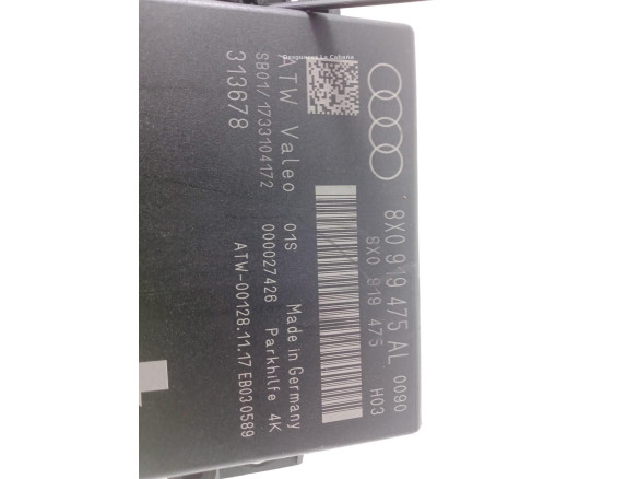8X0919475AL MODULO ELECTRONICO 2 AUDI Q3 (8UB, 8UG)|Desguaces La Cabaña