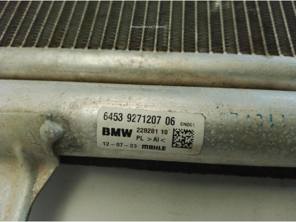 9271207 RADIADOR AIRE ACONDICIONADO BMW 1 (F40)|Desguaces La Cabaña