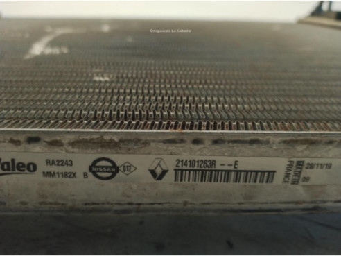 214101263R RADIADOR AGUA RENAULT KADJAR (HA_, HL_)|Desguaces La Cabaña