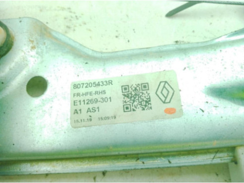 807205433R ELEVALUNAS PUERTA LAT DEL DER RENAULT KADJAR (HA_, HL_)|Desguaces La Cabaña